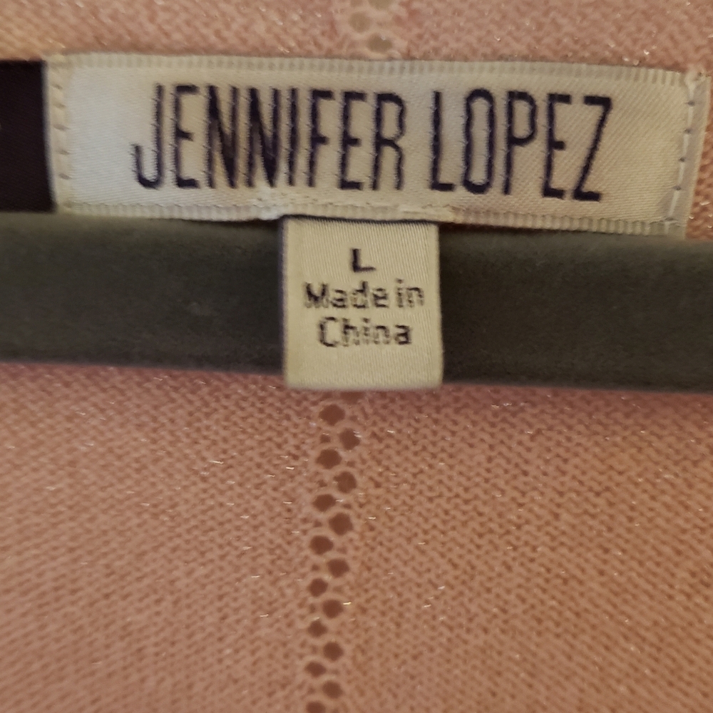 My Lowest Price $10 Pretty Pink Hi Low Jennifer Lopez Sweater - Picture 4 of 6